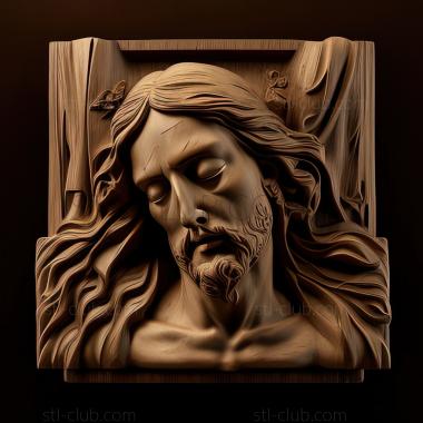 3D model st jesus (STL)